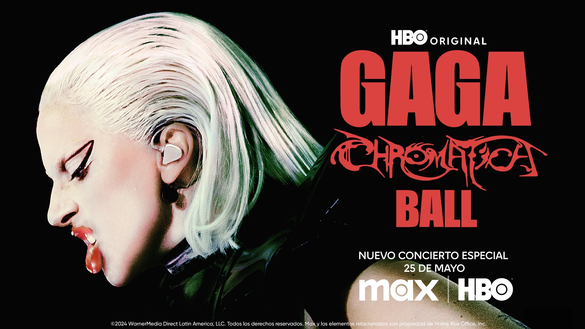 El concierto especial de HBO "Gaga Chromatica Ball" debutará el 25 de mayo por MAX y HBO