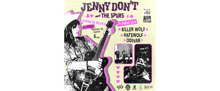 El western cow punk de Jenny Don't and The Spurs en Rabioso CDMX