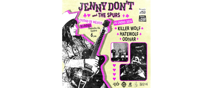 El western cow punk de Jenny Don't and The Spurs en Rabioso CDMX