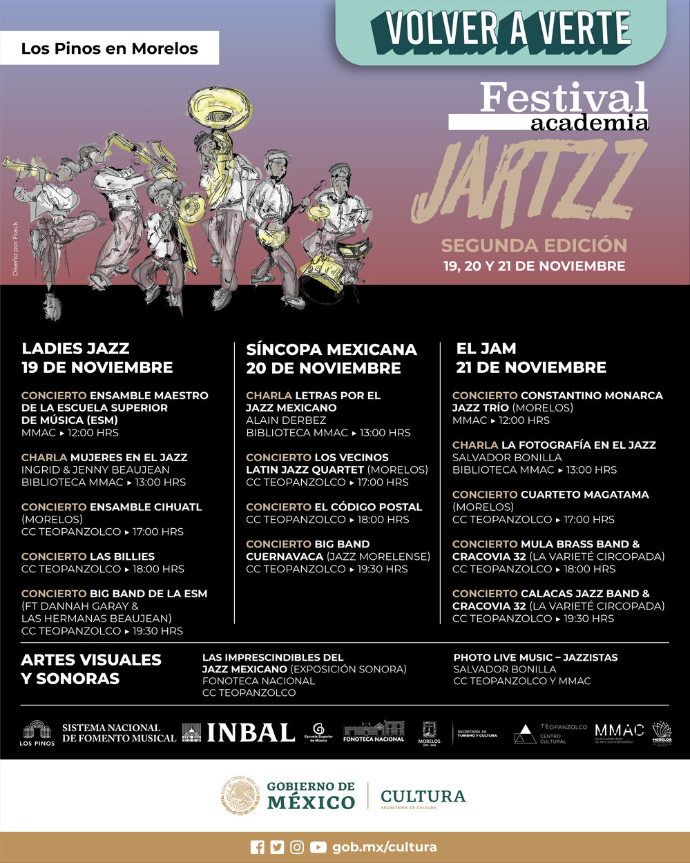 Jazz, arte, conversatorios y circo forman parte del Segundo Festival Academia Jartzz en Cuernavaca