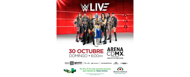 Regresa a México, el espectáculo de la WWE LIVE