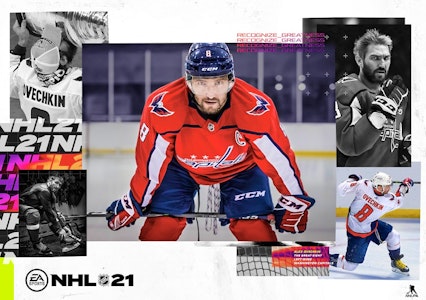 Alex Ovechkin, atleta de la portada de "EA Sports NHL 21"