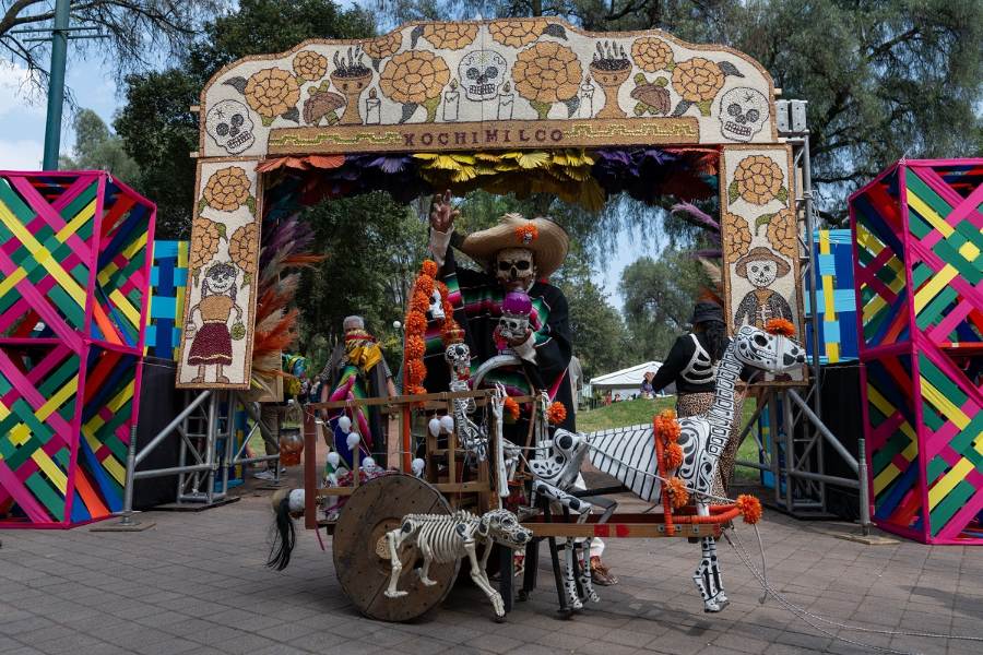 Más de 55 mil personas visitaron la “XXV Feria de las Calacas” de Alas y Raíces