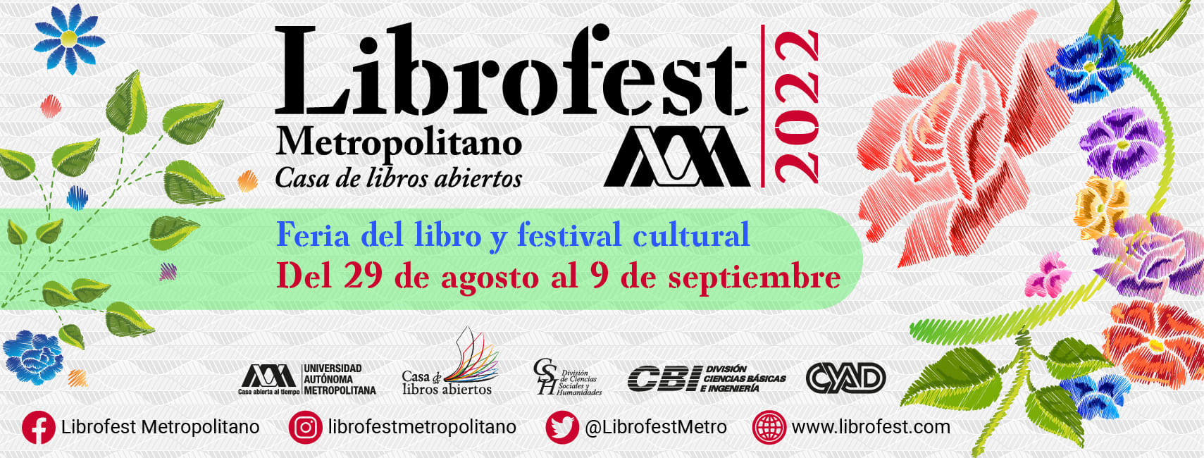 Inauguran Librofest Metropolitano 2022