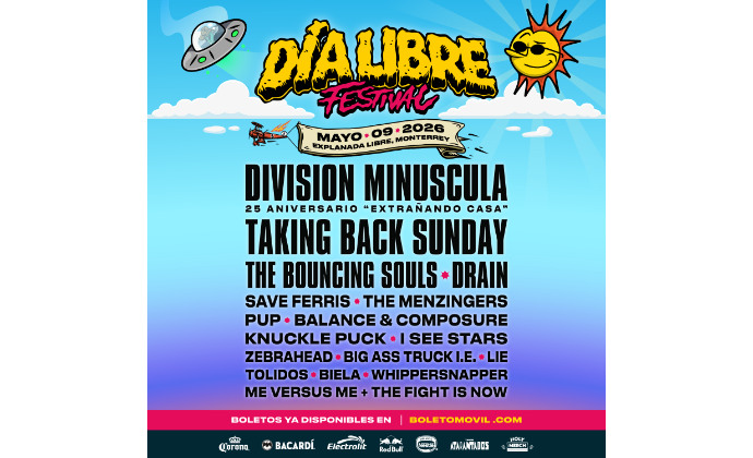 Día Libre Festival revela el lineup del soundtrack de tu vida