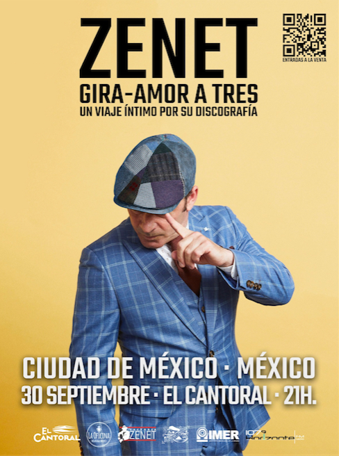 Zenet regresa a México con su gira "Amor a Tres" I 30 de sept en El Cantoral